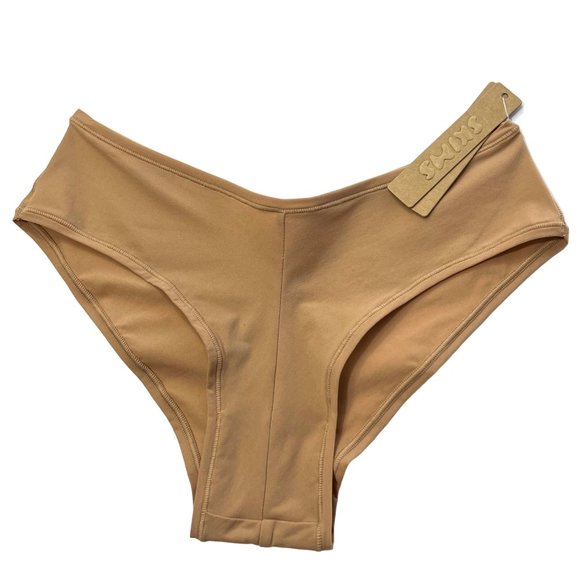 SKIMS Fits Everybody Hipster Lot of 2 Clay Ochre Womens XS - Picture 4 of 13